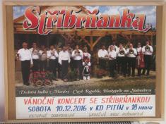 Vánoční koncert  - Stříbrňanka - 10. 12. 2016