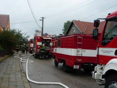 Požár  U Šléglů - 19. 9. 2013