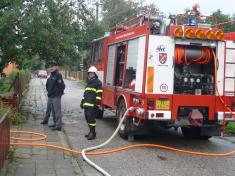 Požár  U Šléglů - 19. 9. 2013
