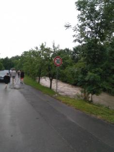 Přívalové deště v Pitíně a na Pitínských pasekách - 13.6.2020