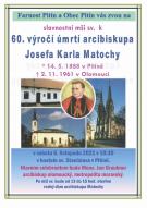 60. výročí úmrtí arcibiskupa J. K. Matochy 1