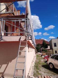 Oprava fasády a balkonů na bytovém domě čp. 360
